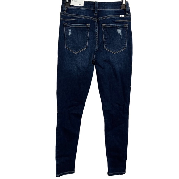 KanCan Women's High Rise Jeans - Dark Blue no tags, worn 2x like new - Picture 11 of 16
